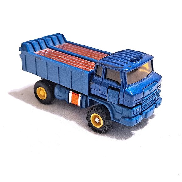 Vintage 1984 GoBot Toys Blue Dump Truck Robot and Red/Black Transformer Train - Picture 3 of 16